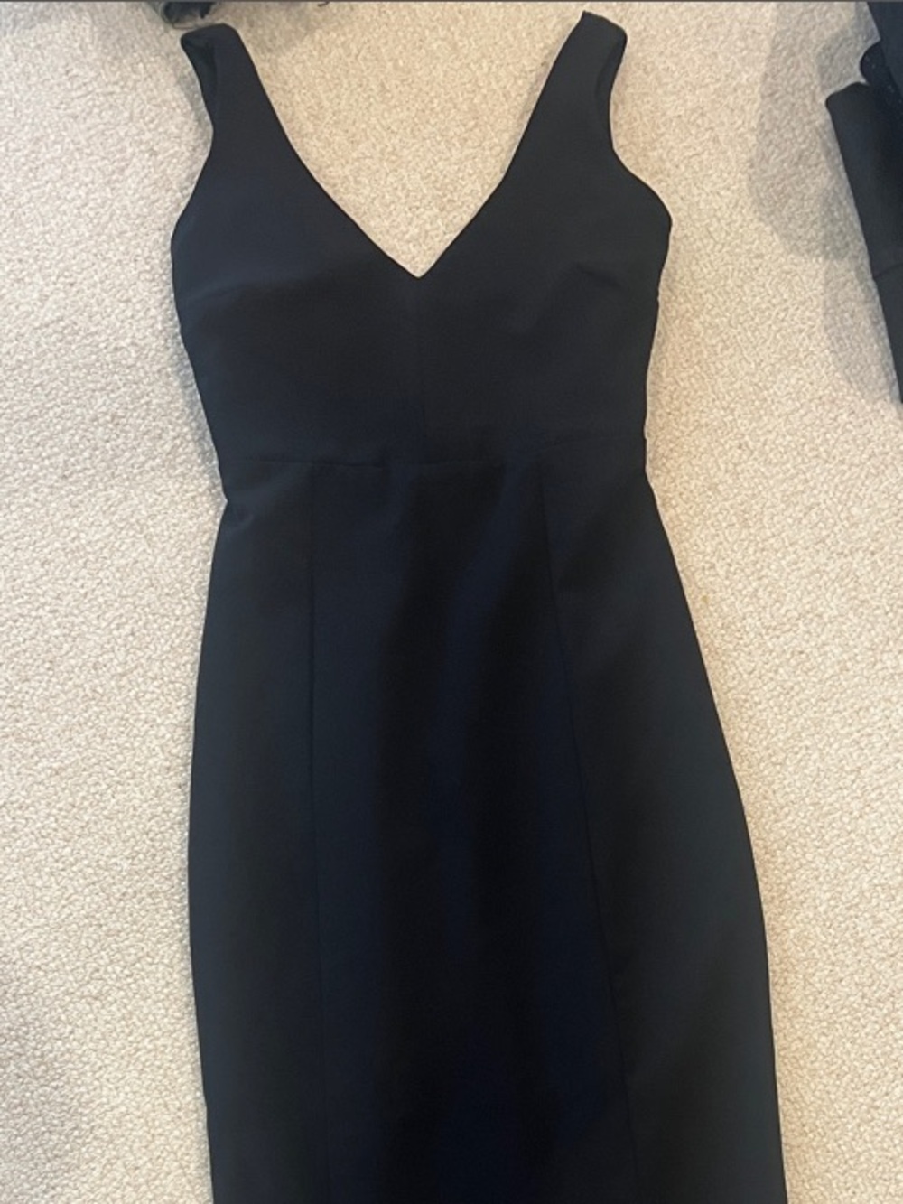Show Me Your MuMu Black V-Neck Maxi Dress